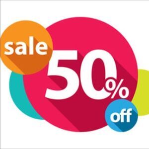 Bundle any 2 items and save 50% off!!